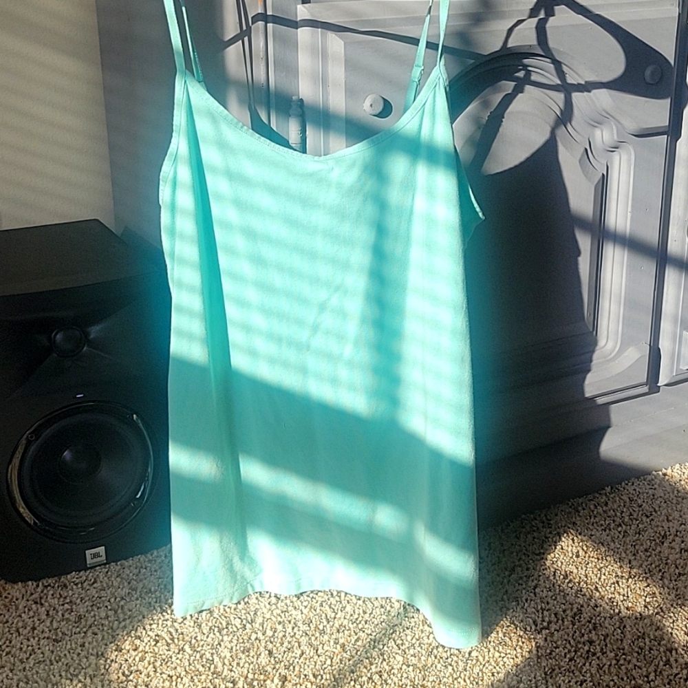 Blue tank top